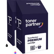MultiPack TonerPartner Patron PREMIUM a HP 15,17 (C6615DE, C6625AE), black + color (fekete + színes) számára